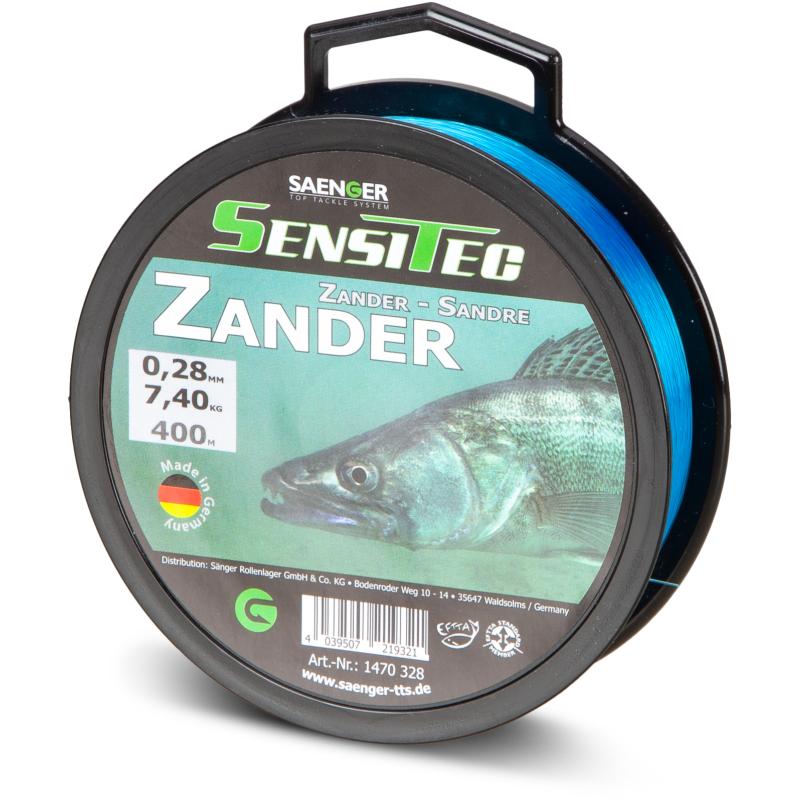 Sänger Sensitec Zander camou blauw 400m 0,30mm