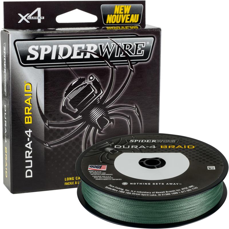 Spiderwire DURA 4 BRAID 300M 0.10MM/9.1KG-20LB GREEN
