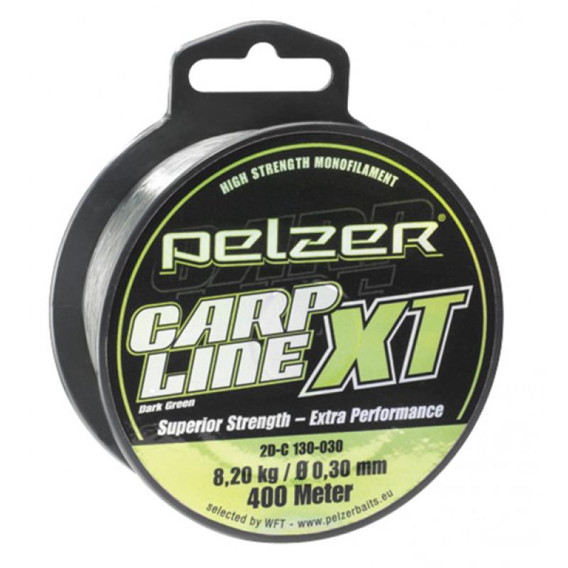 Pelzer Carp Line XT, 400m, 0,30 dark green
