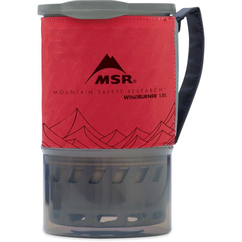 MSR WindBurner 1.0L Personal Stove System - Red