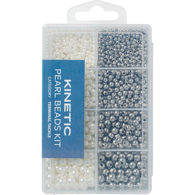 Kinetic Pearl Beads Kit Pearl/Silver