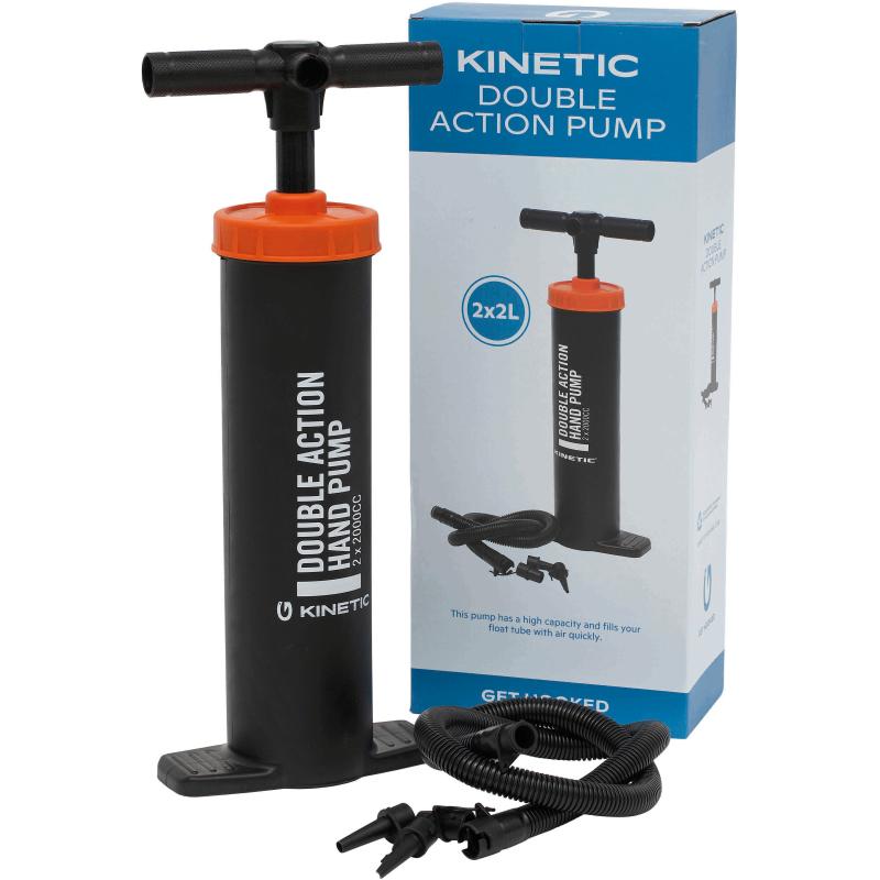 Kinetic Double Action Pump 2x2L Black / Orange
