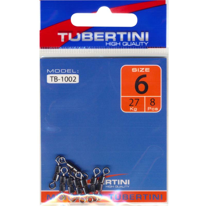 Tubertini swivel double TB-1002 size 06 cont.8 pcs.