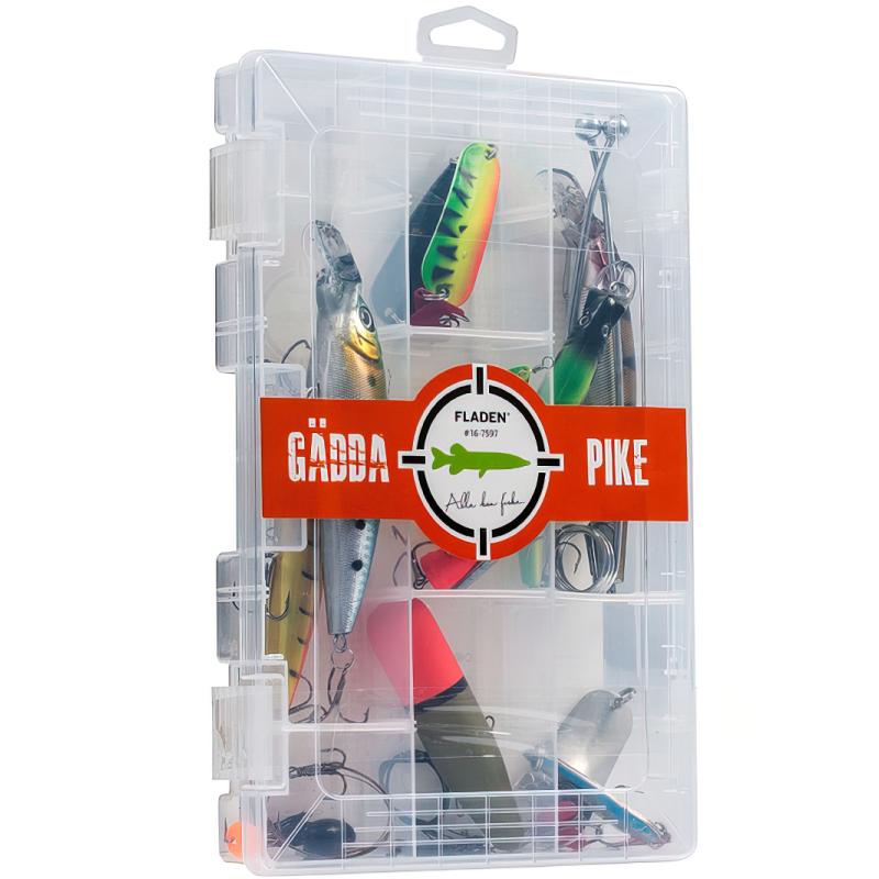 FLADEN target fish box pike with bait and accessories