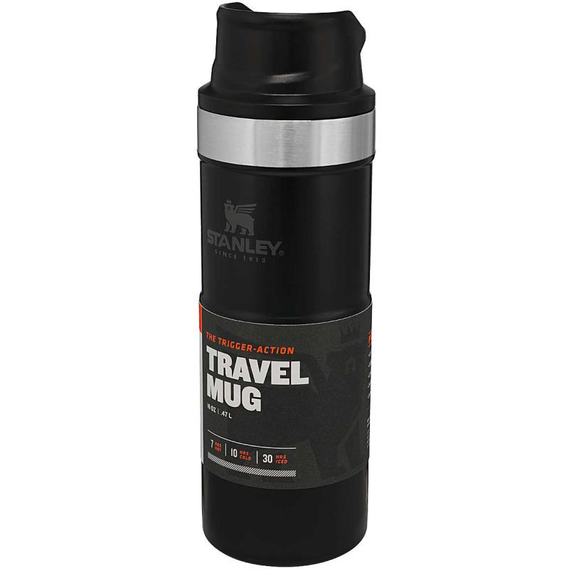 Stanley Classic Trigger-Action Travel Mug 0,473 L matt black