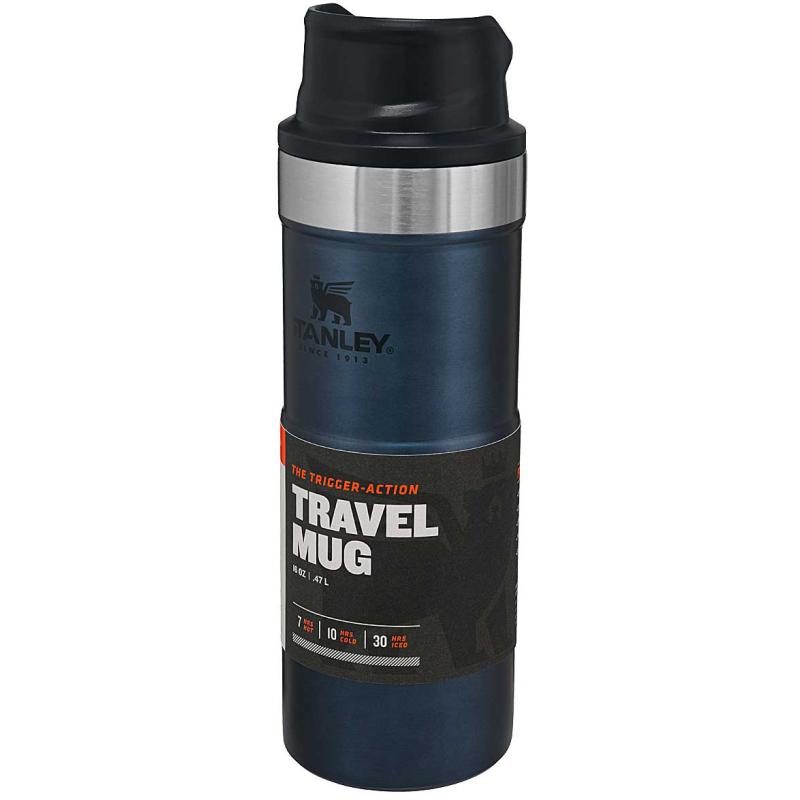 Stanley Classic Trigger-Action Travel Mug 0,473 L capacity blue