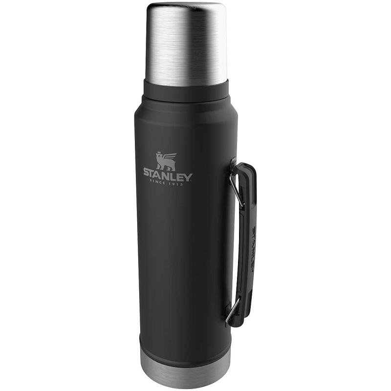 Stanley Classic vacuum bottle 1,0 L capacity matt black
