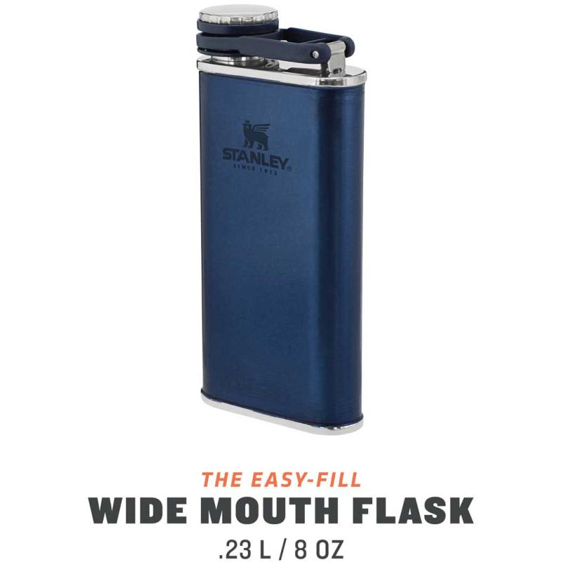 Stanley Classic Wide Mouth Flask 236 Ml capacity blue
