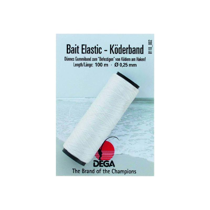 DEGA Bait-Elastic-Band 100 m, 0,25 mm