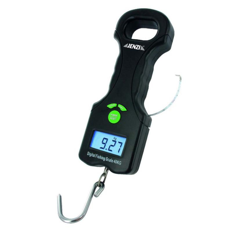 JENZI digital fish scale up to 40kg, with measuring tape