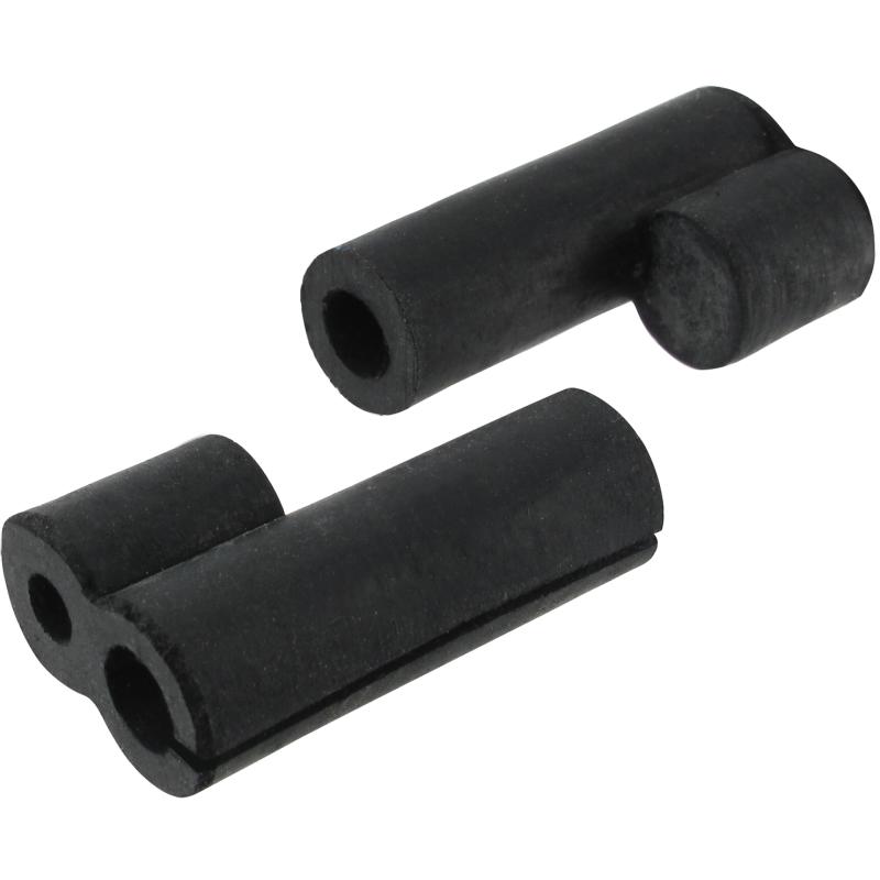 Rubber glow stick holder for medium / stable rod tip 2pcs.
