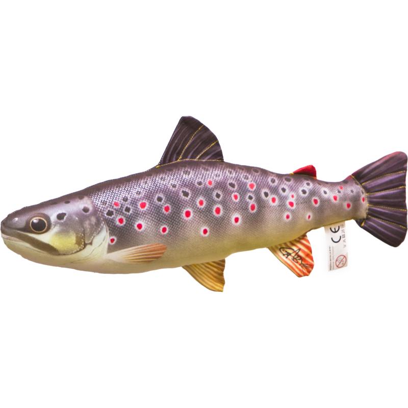 Gaby soft toy trout 35cm