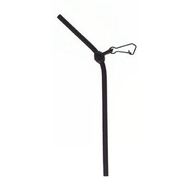 Paladin Spacer - Anti Tangle Boom Plastic curved black 10cm SB3