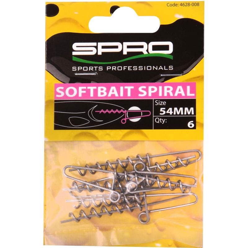 Spro Softbait Spiral 54Mm 6pcs.