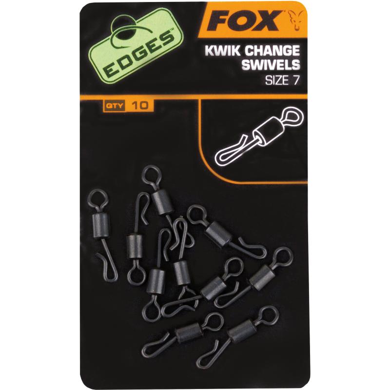 FOX Edges Kwik Change Swivels Size 7 x 10
