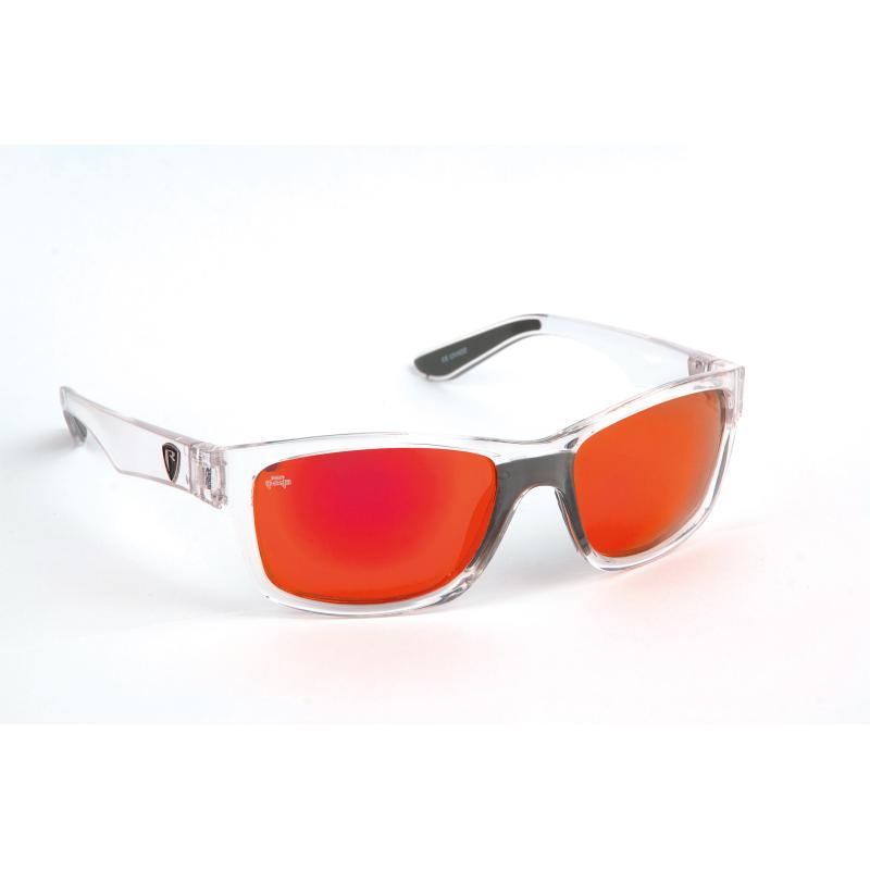 Fox Rage zonnebril trans / spiegel rood afwerking / grijze lens