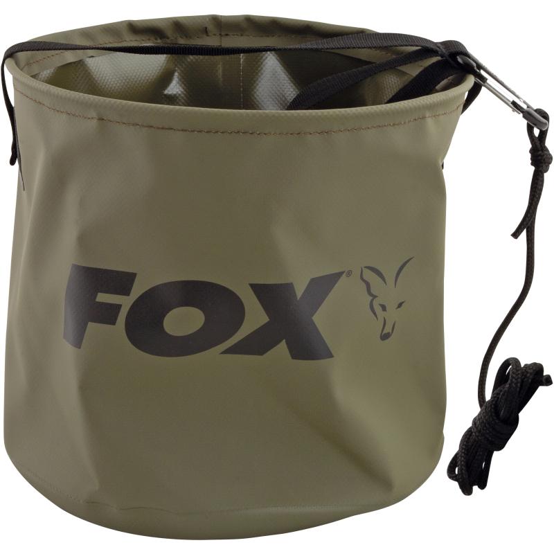 Fox Collapsable Large water bucket inc rope / clip