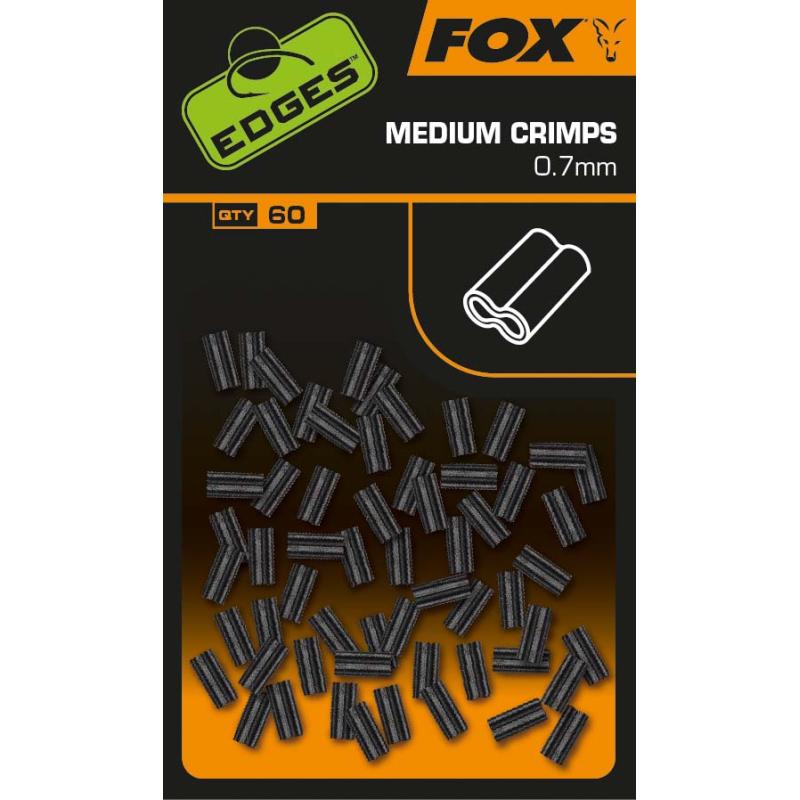 FOX Edges Crimps Moyens (0.7mm) x 60