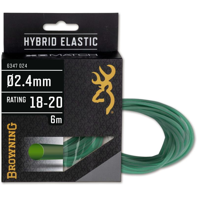 Browning Hybrid Elastic 18-20 Ø 2,40mm green L: 6m 1 piece