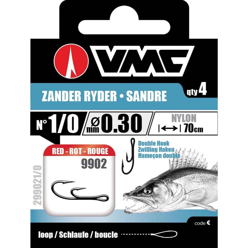 VMC Zander Ryder Rood 70cm Nylon 0.30 H4