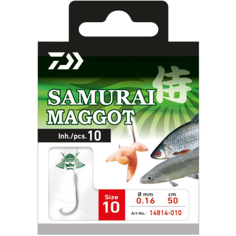 Daiwa Samurai Maggot Hook Size 10