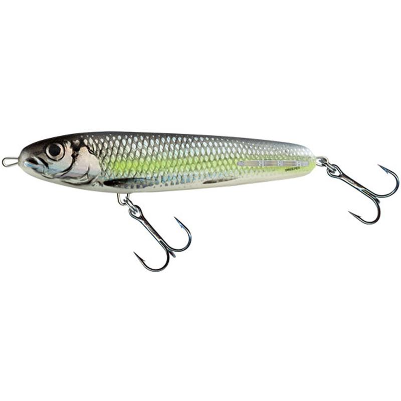 Salmo Sweeper Sinking 14cm 50G Oz Silver Chartreuse Shad 1,0 / 1,0m