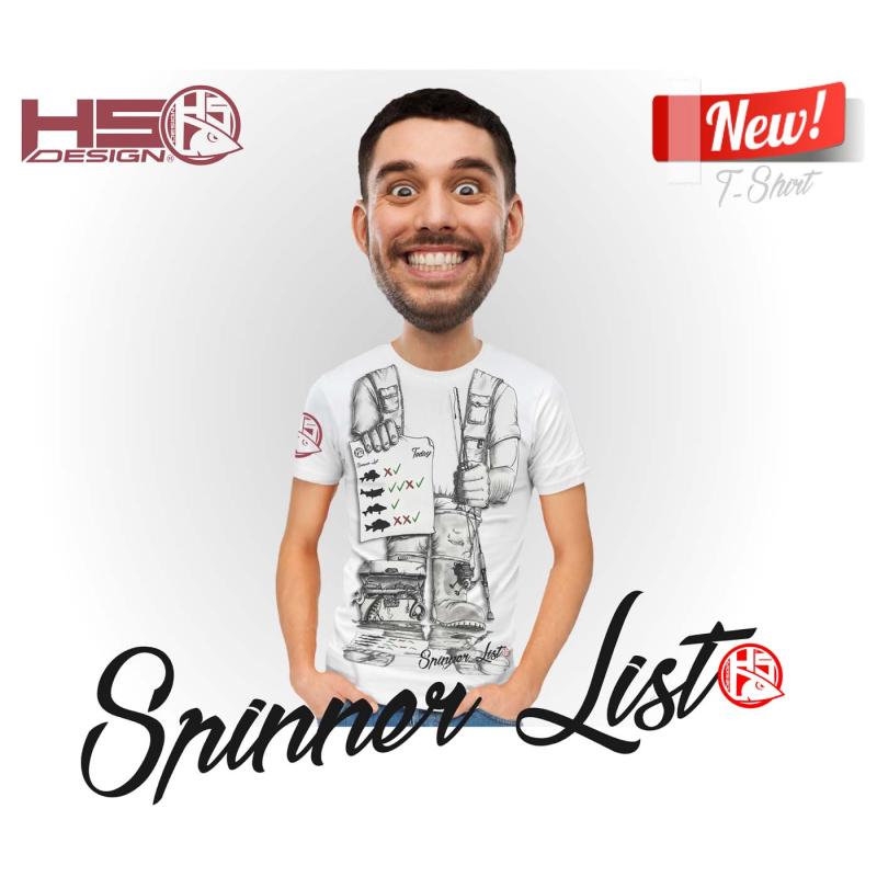 Hotspot Design T-shirt Spinner List size M