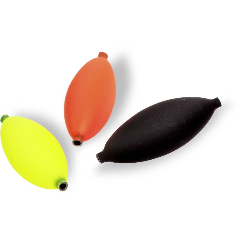 Black Cat Micro U-Float 1,5 g zwart / oranje / geel