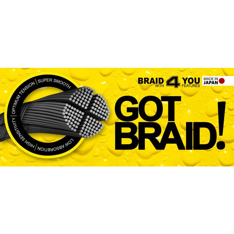 Spro Got Braid! Yellow 0.10mm 150M