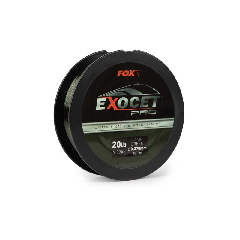 FOX Exocet Pro (Low vis green) 0.370mm 20bs / 9.09kgs (1000m)