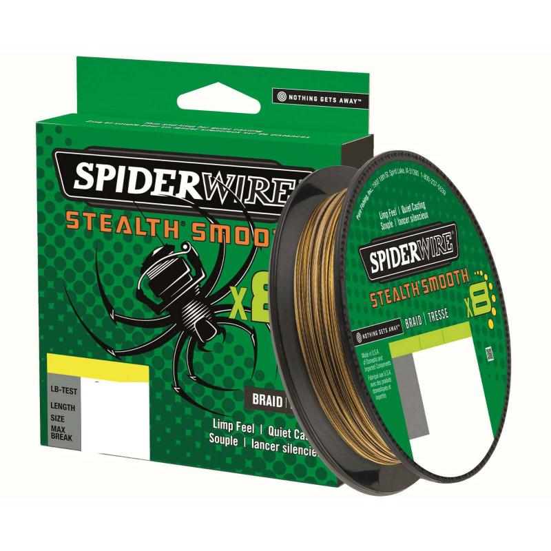 Spiderwire Stealth Smooth8 0.15 mm 300 M 16.5 K CAMO