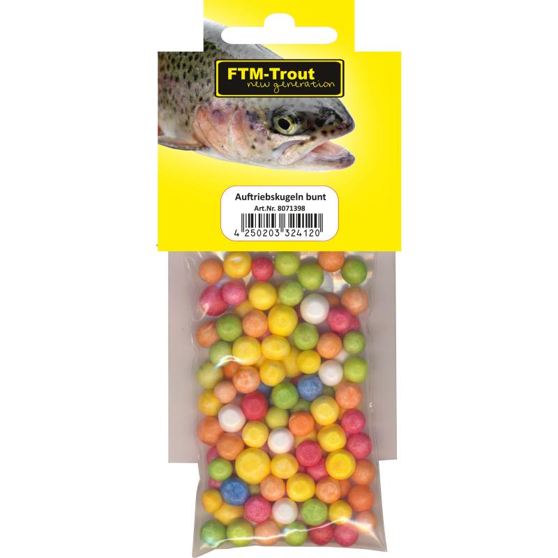 FTM buoyancy balls colorful bag