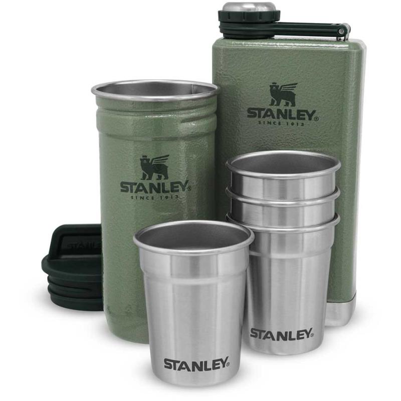 Stanley Adventure Shot & Flask Gift Set 236 Ml Fassungsvermögen Grün