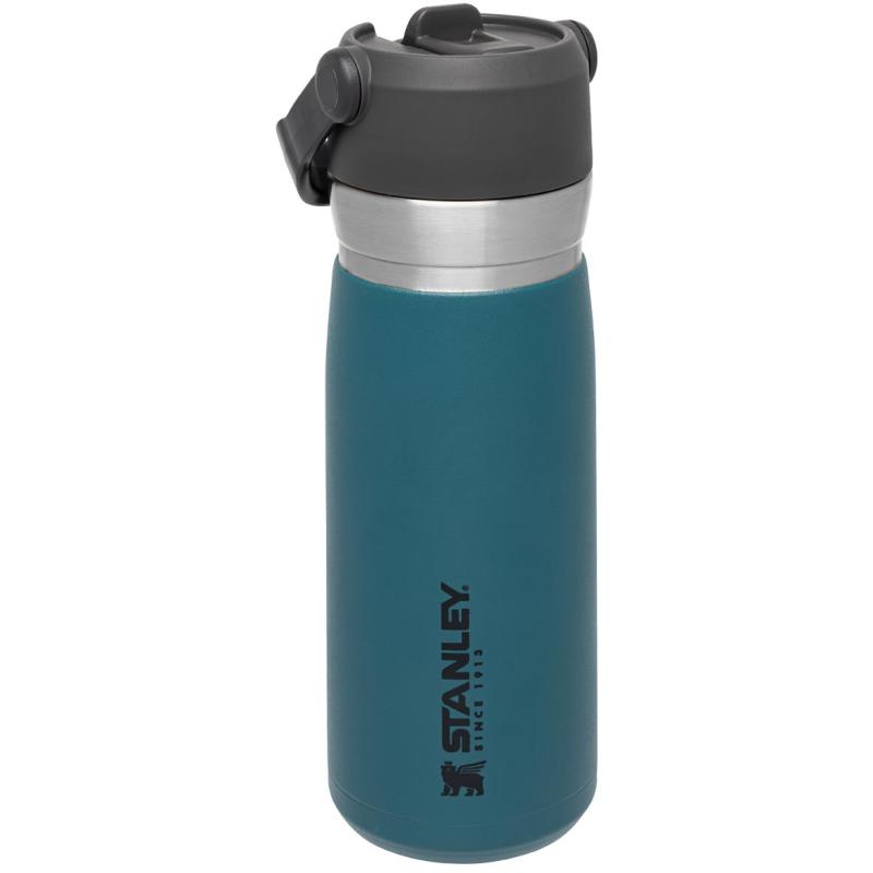 Stanley Iceflow Flip Straw Water Bottle 0.65L Fassungsvermögen Lagoon
