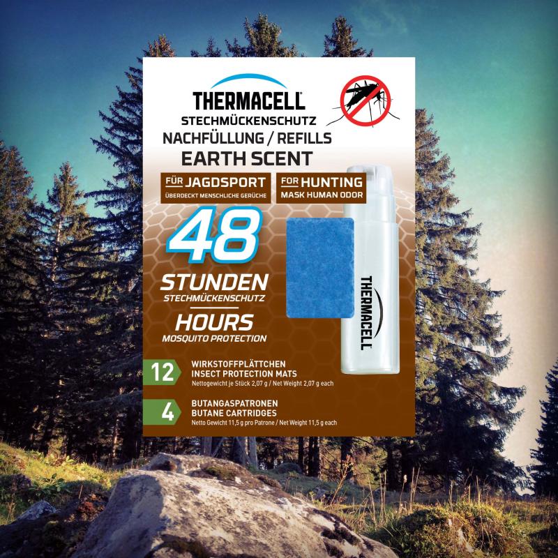 Thermacell E-4 navulset jacht 48 uur