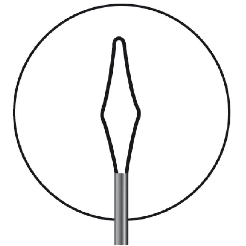 JENZI Sbirolino needle in a plastic tube 30cm
