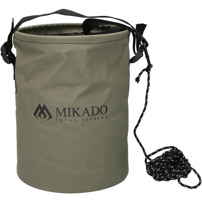 Mikado opvouwbare emmer met koord 8 liter