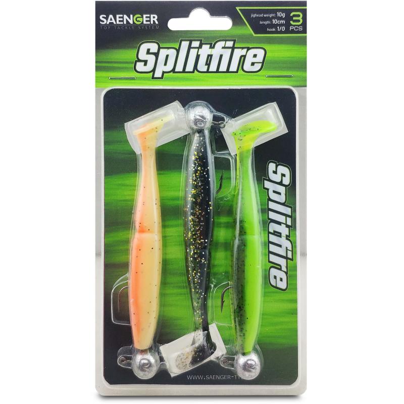 Sänger Splitfire 10cm/10g Action Pack 3