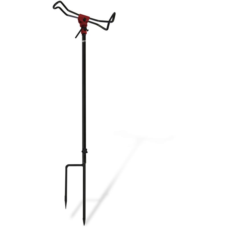 Magic Trout rod holder, adjustable red / black 1 piece