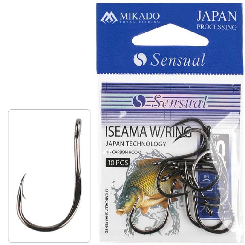Mikado Haken Sensual Iseama W/Ring Nr. 1/0 Bn .
