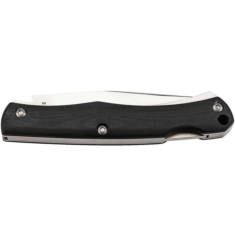 Couteau de poche Puma Tec Slime Line noir, longueur de lame 7,7cm