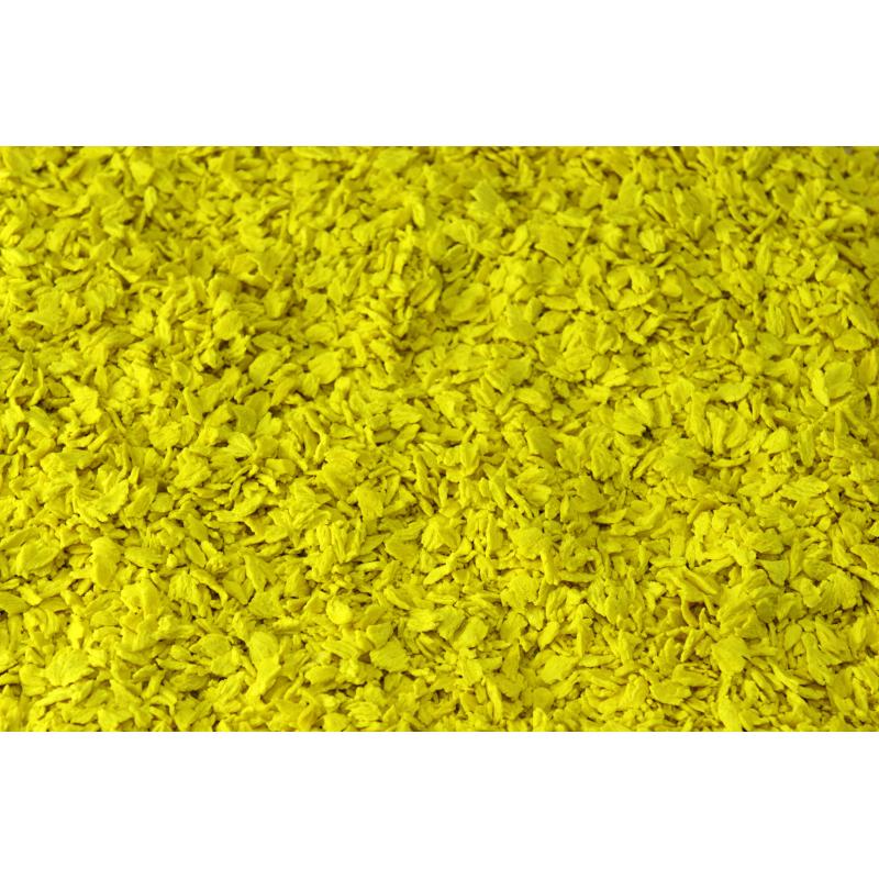 Particules alimentaires FTM jaune fluo coulant sachet 400g