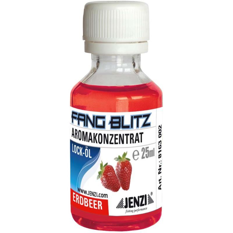 Jenzi Fangblitz lock oil fraise 25ml