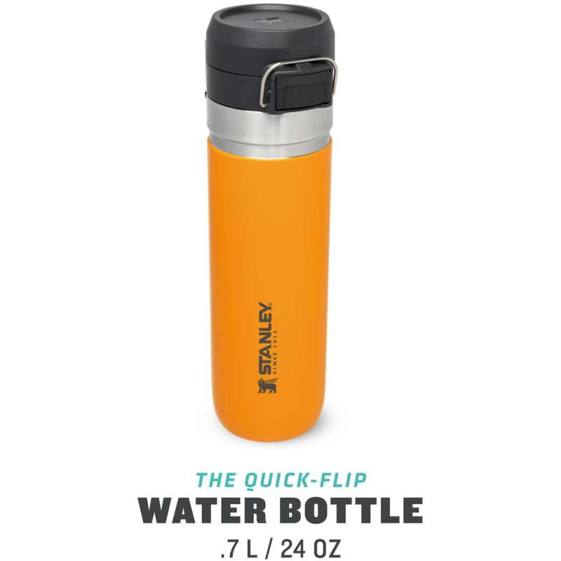 Stanley Quick Flip Water Bottle 0.7L Fassungsvermögen Saffron