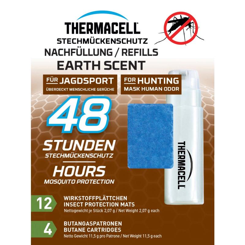 Thermacell E-4 recharge set chasse 48 heures