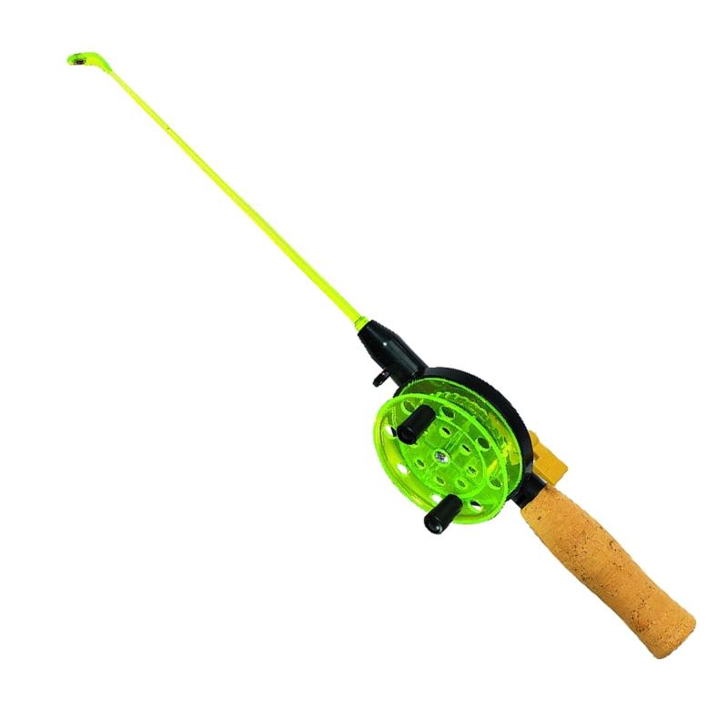 JENZI ice rod with integrated reel
