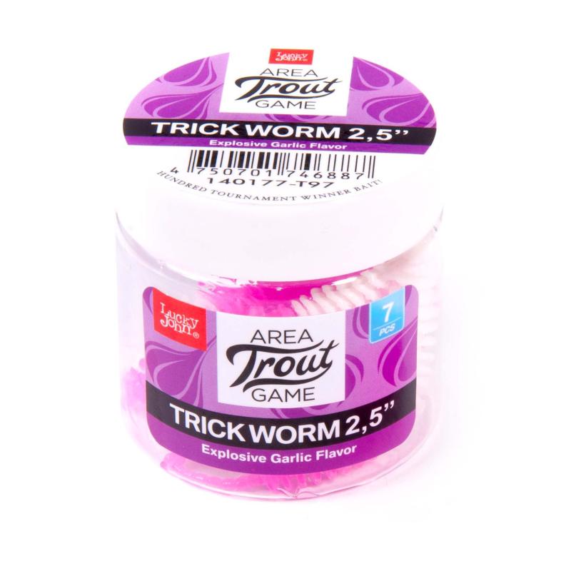 Lucky John TRICK WORM 2,5''-T97