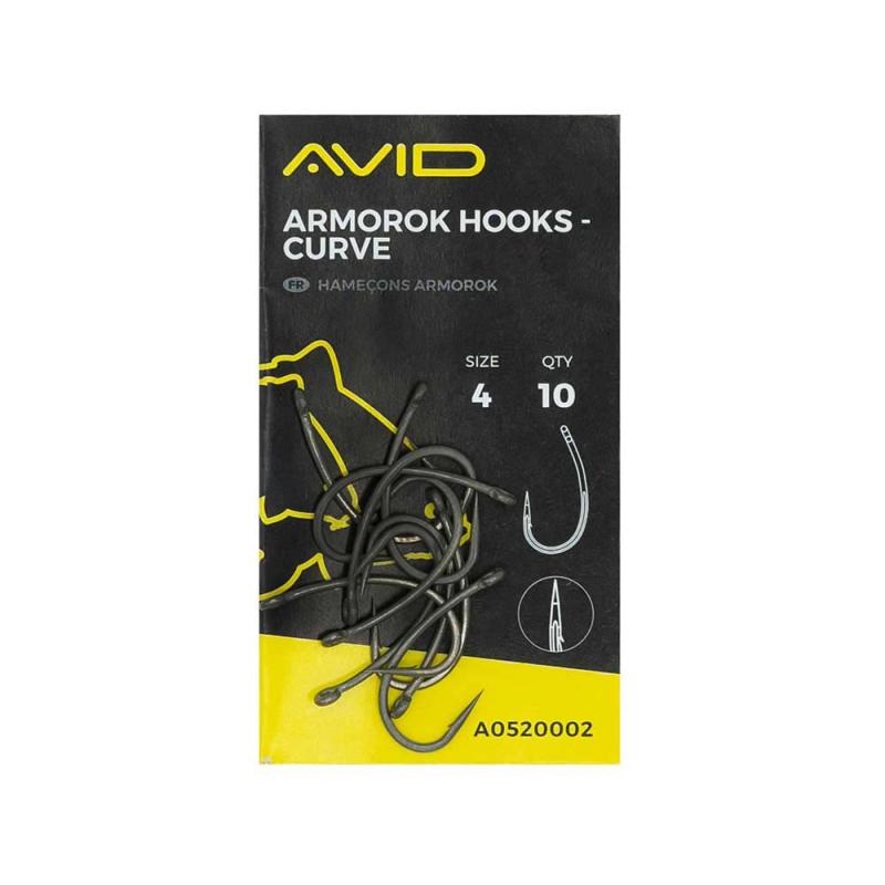 Avid Armorok Hooks - Curve Size 4