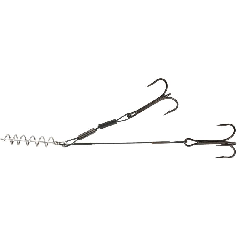 Mikado Stinger - Jaws steel without pins - 5 + 10cmx24Kg - Triple: 1/0