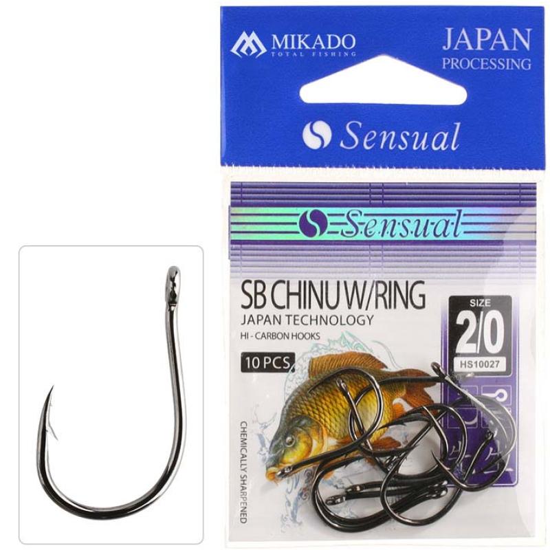 Mikado Hook Sensual Sb Chinu W/Ring #2 Bn .